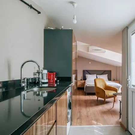 Апартаменты Studio Flat 2 Min To Metro Near Marmara Park